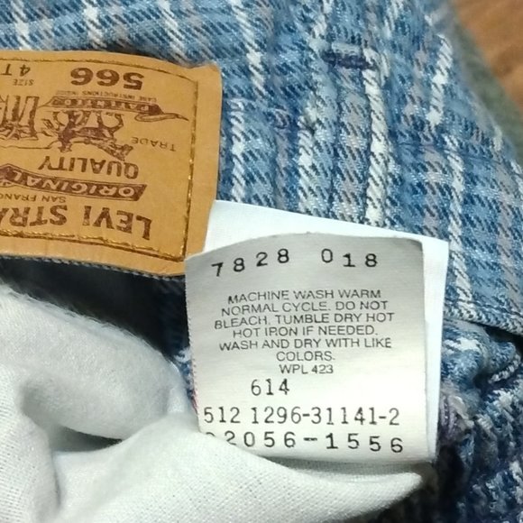 Vintage Levi's 566 with orange tag - Picture 4 of 4